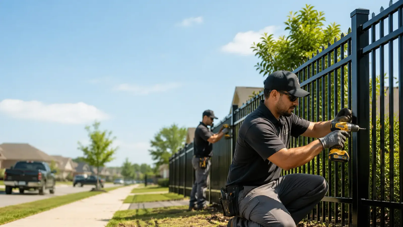 Metal Fence Installation in Millwood, VA